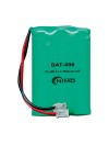BATERIA Ni-Mh 3.6V - 700mAh [AAAx3] - 30,0x44,0x10,0mm - CONECTOR
