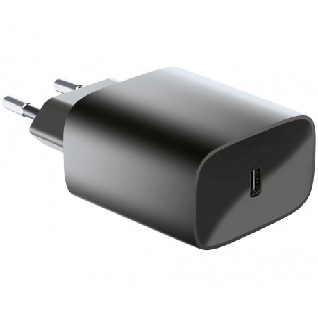 CARGADOR USB-C POWER DELIVERY 18W - NEGRO