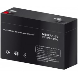 BATERIA PLOMO 6V / 12A [151,0x94,0x50,0mm] -  JUGUETES ELECTRICOS - SAIS