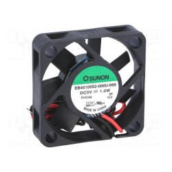 VENTILADOR SUNON 40X40X10mm 5VDC / 1W - 2 HILOS - 27dbA