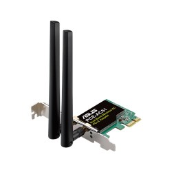 TARJETA WIRELESS DUAL BAND ASUS 300 - 433Mbps PCI-E