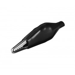 PINZA DE COCODRILO NEGRO - 55mm - PARA SOLDAR