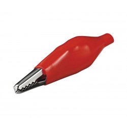 PINZA DE COCODRILO ROJA - 55mm - PARA SOLDAR