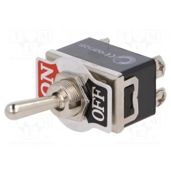 INTERRUPTOR PALANCA NINIGI DPST 2 POSICIONES 250V / 10A - 4 CONTACTOS [ON-OFF]