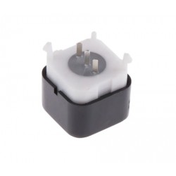 PULSADOR TACTIL PARA PCB - 30mA - 28VDC - MONOPOLAR DE 2 VIAS - SPDT - 12.4x12.4x13.6mm