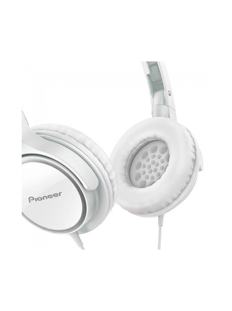 AURICULARES DINAMICO PIONEER 40mm - CABLE 1,2m - BLANCO - JACK 3,5mm