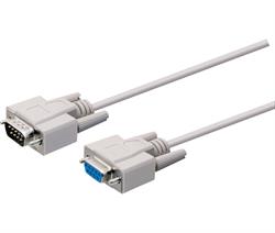 CONEXION NIMO DB9 MACHO 9 PIN - HEMBRA 9 PIN 1:1 [5m] RS232