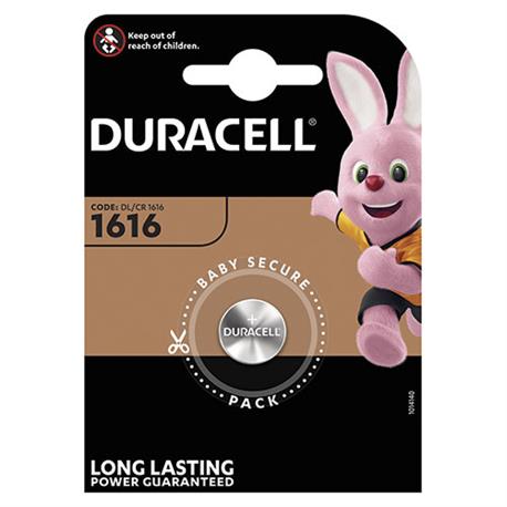 PILA LITIO BOTON DURACELL CR1616 3V - 50mAh