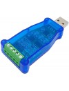 CONVERSOR / ADAPTADOR USB A MACHO A RS-485 REGLETA - PASIVO - 60x25x10mm - Chip CP2102