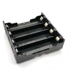 PORTAPILAS 4x 18650 - BLOQUE DE 4 - PARA PCB O AEREO