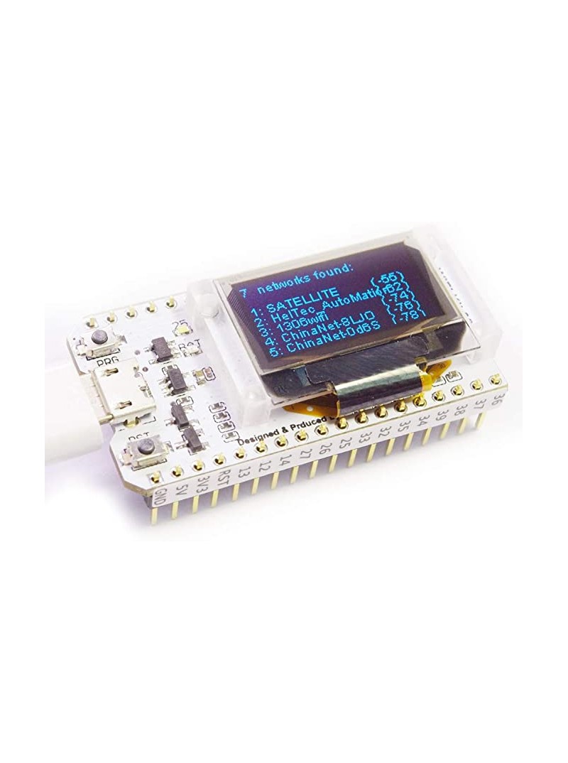 PLACA DE DESARROLLO ESP32 CON PANTALLA OLED - BLUETOOTH WIFI - CP21002 - 32MB FLASH