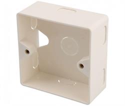 CAJA PARA MECANISMO - SUPERFICIE O EMPOTRAR - 80X80mm