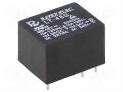 RELE ELECTROMAGNETICO SPDT 48VCC / 6A-240VCA - 21.8x16.8x14.2mm