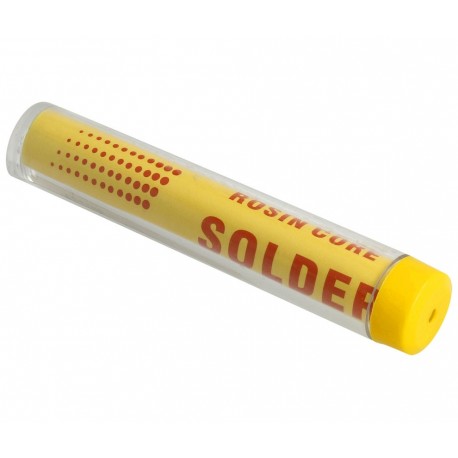 TUBO ESTAÑO - 1mm - 60PB40SN - 2,2% FLUX - TUBO DE 17GR