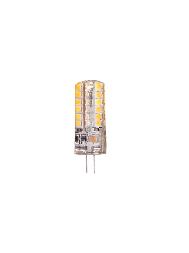 LAMPARA LED PLASTICO - G4 - 12V - 3W - 6000K - LUZ FRIA