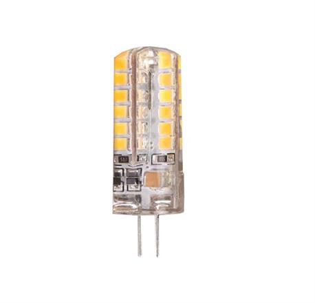 LAMPARA LED PLASTICO - G4 - 12V - 3W - 6000K - LUZ FRIA