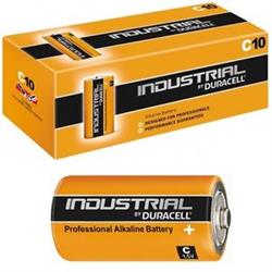 PILA ALCALINA DURACELL INDUSTRIAL LR14 / C - CAJA 10 UNIDADES