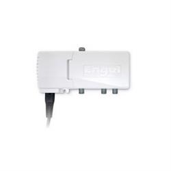AMPLIFICADOR INTERIOR ENGEL - 2 SALIDAS - GANANCIA 10 a 25dBs - VHF Y UHF