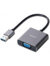 CONVERSOR - ADAPTADOR ENTRADA USB 3.0 MACHO - SALIDA VGA HEMBRA - DRIVERS INCLUIDOS