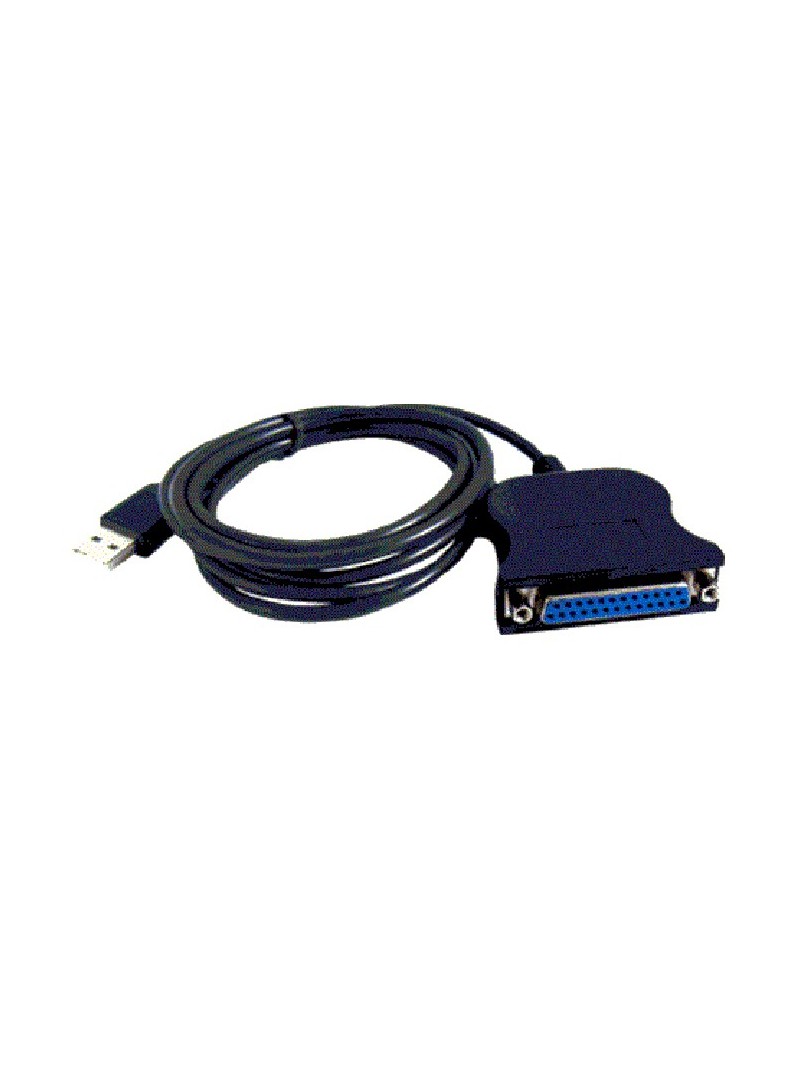 CONVERTIDOR PUERTO SUB-D 25 PIN / PARALELO  A USB A 2.0 - 1,8 METROS - WIN7 VISTA 8 10