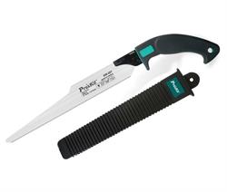SERRUCHO DE MANO CON FUNDA DE TRANSPORTE - 390mm, HOJA 250x0.7mm