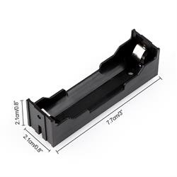 PORTAPILAS 1x 18650 - BLOQUE DE 1 - PARA PCB O AEREO