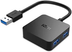 HUB DE 4 PUERTOS USB ICZI - X4 USB 3.0 - NEGRO