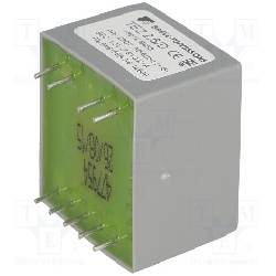 TRANSFORMADOR CERRADO 2,6VA 230VCA - 12VCA MONTAJE C.I. - 28x33x30MM