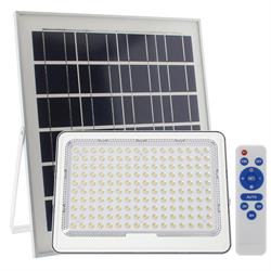 PROYECTOR LED 100W IP65 - BATERIA 3,2V/15Ah + PANEL SOLAR + MANDO IR