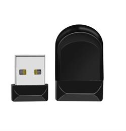 MEMORIA FLASH - PENDRIVE COMPACTO 16GB - USB 2.0 - NEGRO