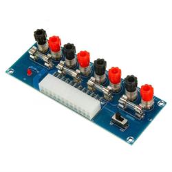 PLACA DE ALIMENTACION ATX 24 PIN - 4 VOLTAJES - CON INTERRUPTOR
