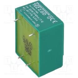 TRANSFORMADOR CERRADO 2VA 230VCA - 6VCA MONTAJE C.I. - 28x33x24MM