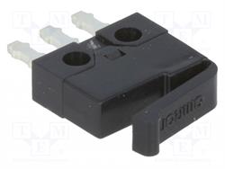 MICRORRUPTOR OMRON SNAP ACTION - 30VDC - 0.5A - PALANCA 7,7mm - 8.2x2.7x6.5mm