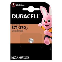 PILA DE OXIDO DE PLATA DURACELL - 370/371 - SR920 - 1.55V