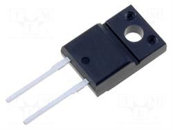 DIODO RECTIFICADOR 600V / 15A - 39ns - TO220FP-2