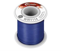 CABLE FLEXIBLE 0,5MM, COBRE ESTAÑADO, AZUL - 25 METROS