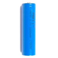 BATERÍA LI-ION 18650 - 3,7V - 2000mAh - CON TETÓN Y CONTACTO DE CONTROL - GENERICA