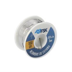 ESTAÑO FSK SN60PB40 - 1mm - 100gr - CARRETE