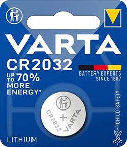 PILA DE LITIO VARTA - CR2032 - 3V