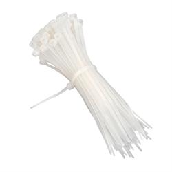 SET DE BRIDAS NATURAL - NYLON - 100x2,5mm (BOLSA DE 100 und)