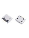 CONECTOR MICRO USB VERTICAL - 5 PINES LARGO - ANCLADO 2 PATILLAS A 7.6mm