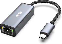 ADAPTADOR DE RED USB C A ETHERNET LAN 1000Mbps - WINDOWS MAC LINUX