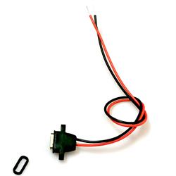 CONECTOR USB C IMPERMEABLE - HEMBRA - 2 PINES - PANEL - CABLE