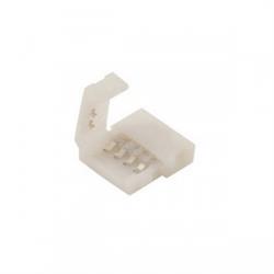 UNION - CONECTOR PARA TIRAS LED RGB DE 10mm - RIGIDO CLICK 4 PIN