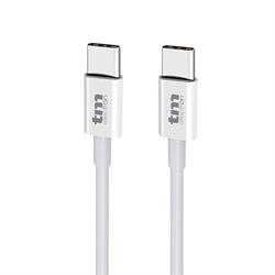 CONEXION USB C 3.0 - USB TIPO C - 3A - 1 METRO -  BLANCO