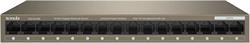 SWITCH ETHERNET TENDA 16 PUERTOS 10/100/1000 - VLAN - TEG1016M