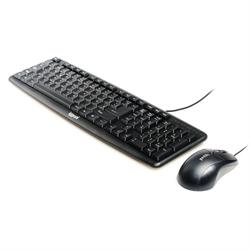 TECLADO + RATON - CK-BASIC - CABLE - QWERTY - ESPAÑOL - NEGRO