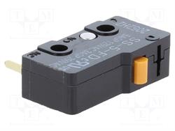 MICRORRUPTOR OMRON MINIATURA - SPDT - 250VCA - 3A - PALANCA 13mm - 19.8x6.4x10.2mm - PARA PCB PASANTE