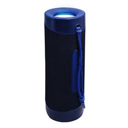 ALTAVOZ DENVER BLUETOOTH V5.0 - 2x5W RMS - USB MicroSD AUX- EFECTOS LUMINOSOS - CON MICROFONO -  1800mAh - AZUL