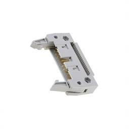 CONECTOR IDC 20 PIN MACHO AEREO - RASTER CONTACTOS 2,54mm - RASTER CINTA 1,27mm